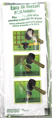 Jobe’s TreeStaKit Tree Staking Kit for Medium Trees Up To 3 inches in Diameter (Kit Includes: Highly Visible Straps, 21 feet of Nylon Rope, and Durable Stakes) - Thumbnail 3