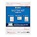 Adams W2 Forms 2019, 6 Part Tax Forms Kit, 12 Employee Kit of Laser/Inkjet Forms, 3 W3 Summary Forms, 12 Self Seal Envelopes, Tax Forms Helper Online (TXA12618)