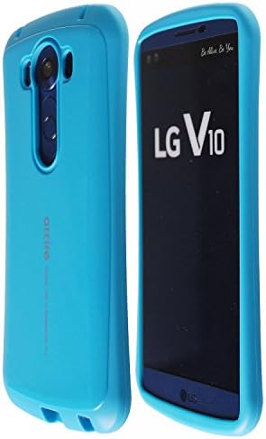 Premium Strong TPU Cover [Slim Fit] Vibrant Color Bumper Flexible Soft Gel Case [Shock Absorption] LG V10 (Sky)