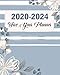 2020-2024 Five Year Planner: Sweet Floral Blue, Five Year with Holidays and Inspirational Quotes, Mo by Emily Bell
