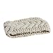 Eforstore Twist Wave Wool Knitted Women Lady Hat Headgear Crochet Headband Head Wrap Hairband
