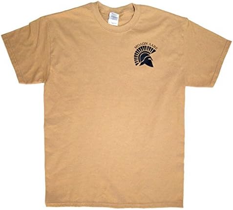 Molon Labe Shop Men's Molon Labe Shirt with Spartan Helmet