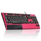 LANGTU Mechanical Gaming Keyboard Red LED Backlit