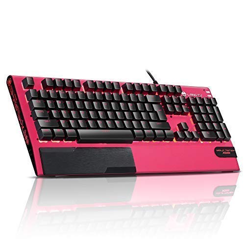 LANGTU Mechanical Gaming Keyboard Red LED Backlit