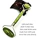 Face Ficial Jade Ice Roller – Natural 100% Real Jade Roller Anti Wrinkle Gua Sha Tool With Cooling Ice Roller for Face & Eye Puffiness Migraine Pain Relief Facial Massager Treatment Skin Care Products