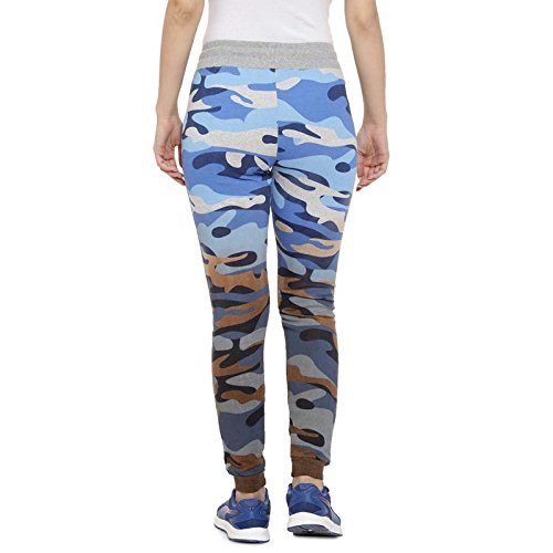 campus sutra women's military spray trackpant