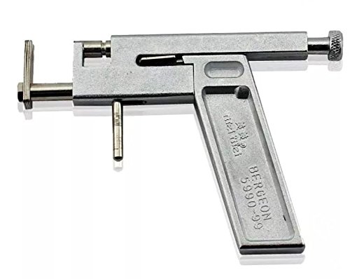 JKLcom Piercing Gun Tool Kit with 49 Pair Studs Set Ear Eyes Lips Nose Navel Body Ring Piercing Gun