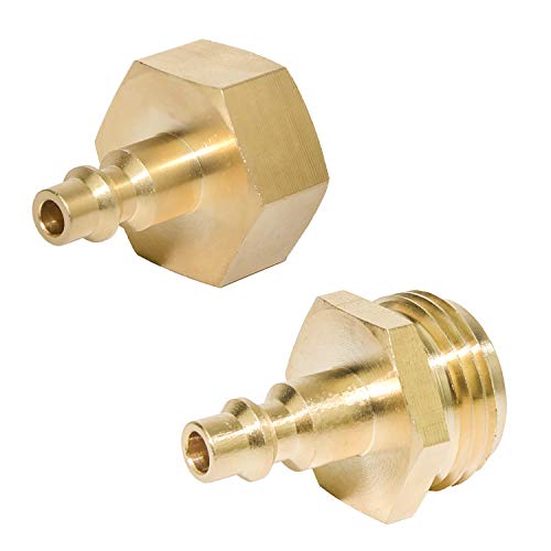 Sprinkler Blowout Adapter RV Winterizing Kit for Winterize Sprinkler Systems, Blowout Plug Quick Connect for Air Compressor Water Blow Out Fitting Adapter for Winterizing RV, Camper, Boat, Motorhome - Thumbnail 5