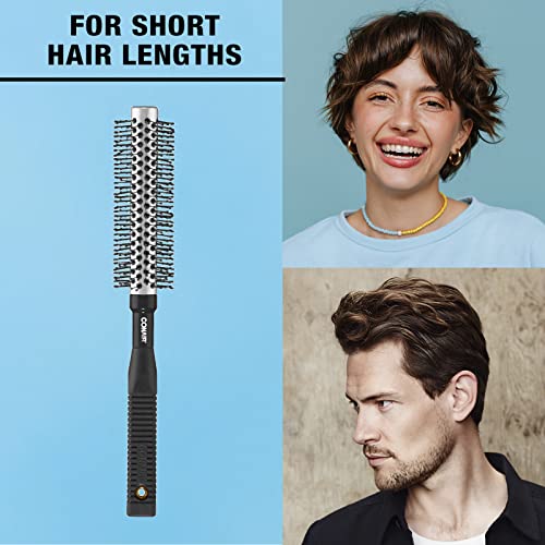 Conair Style & Volumize Metal Round Brush for BlowDrying, Hairbrush