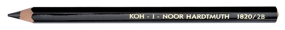 KOH-I-NOOR 2B Jumbo Graphite Pencil (Pack of 12)