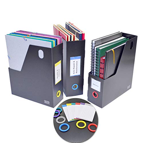Ultimate Office PortaFile Magazine File Vertical File Organizer Box