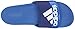 adidas Men's Adilette Supercloud Plus Slides, Blue/White/Midnight Indigo Blue, 9