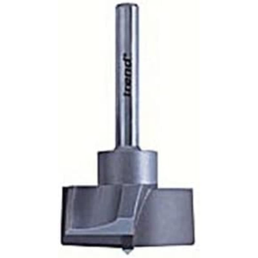 Trend 35mm Diameter Circular Hinge Sinking Machine Bit, 1/4 Inch Shank, Ideal for Kitchen Furniture Manufacturers and Laminate Covered Boards, 421/35X1/4TC