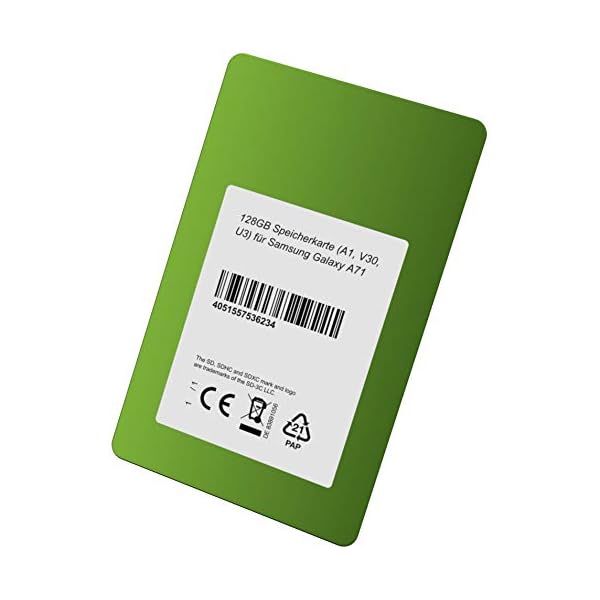 128GB Speicherkarte (A1, V30, U3) für Samsung Galaxy A71 – Bild 6