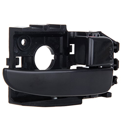 Door Handles Right Side Interior For 2001-2006 Hyundai Elantra Black 2pcs