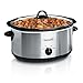 Crock-Pot 7-Quart Oval Manual Slow Cooker | Stainless Steel (SCV700SS) primary