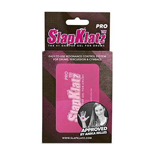 image for SlapKlatz Pro - Pink | 10 Pieces of Superior Drum Gel Dampeners in 3 S