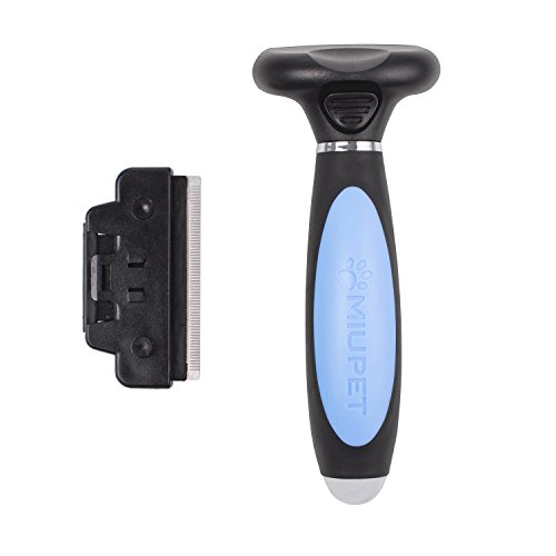 SelfCleaning Deshedding Brush for Dogs and Cats, MIU PET Deshedding