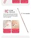 Blackhead Remover Pimple Extractor,Pimple Popper Tool Comedone Extractor Kit for Whitehead,Blemish and Splinter Acne