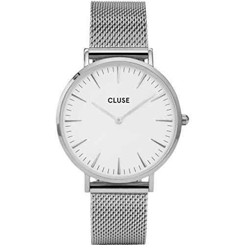 CLUSE Womens Analogue Classic Quartz Connected Wrist Watch with Stainless Steel Strap CL18105