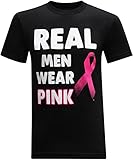 Real Men Wear Pink Breast Cancer Awareness Men's T-Shirt