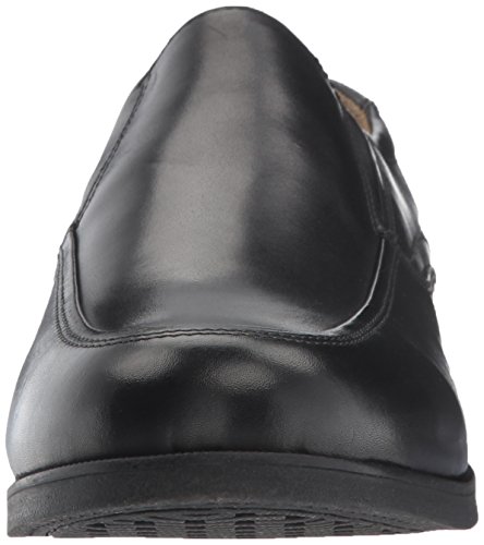 Florsheim Kids Boys' Midtown Moc Slip on Jr Oxford, Black, 10 M US Toddler