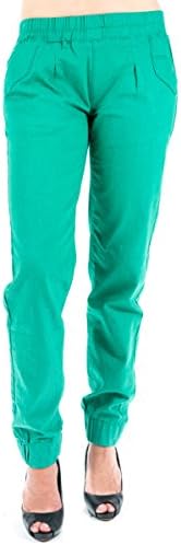 Womens Jogger,harem Pant,jeans (11, GREEN)