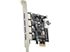 Rosewill PCI-E to USB 3.0 4-Port PCI Express Expansion Card (PCIe Card), 4 USB 3.0 Ports, Super Speed Up to 5Gbps, with 4 pin Male Molex Power Connector & Renesas Chipset