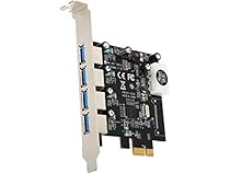 Rosewill PCI-E to USB 3.0 4-Port PCI Express Expansion Card (PCIe Card), 4 USB 3.0 Ports, Super Speed Up to 5Gbps, with 4 pin Male Molex Power Connector & Renesas Chipset