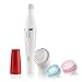 Braun FaceSpa 852 Women's Miniature Epilator, Electric Hair Removal, with 2 Facial Cleansing Brushes, Beauty Pouch and Stand