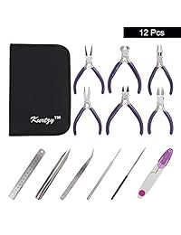 Mini joyas de 12 piezas de abalorios (Artesanía