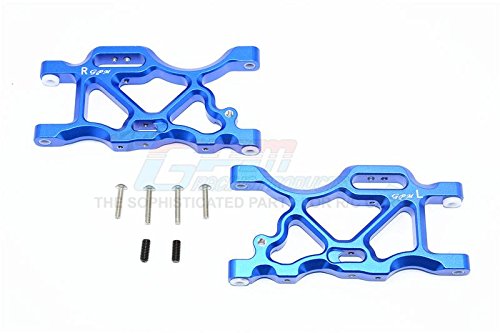 Arrma Senton 6S BLX (AR102654) Upgrade Parts Aluminum Rear Lower Arms - 1Pr Set Blue