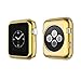 YILON Apple Watch Soft Case 42mm with Resilient Shock Absorption and 2 Screen Protectors Included for 42mm Apple Watch Series 2 / 1 / Original (2015) - 42mm Golden