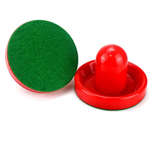 Air Hockey,Home Standard Air Hackey Paddles and Pucks,76mm and 60mm Air Hockey Set for Kids Adult Birthday Party Favours,Great Goal Handles Pushers Replacement Accessories for Game Table Equipment