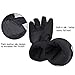 Lifemall GL Battery Heated Gloves for Men Women Motorcycle Skiing Cycling Hand Warmer (Black)