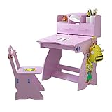 Kids Desk and Chair Set Kids Wooden Study Desk with