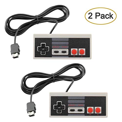 2-Pack Classic NES Controller for Nintendo Mini NES Classic Edition