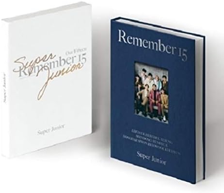 Amazon スーパージュニア 15th Anniversary Photobook 15周年記念フォトブック Remember 144ページフォトブック 1ページフォトブック メモリーボックス Kpop Market特典 追加特典両面フォトカードセット 韓国盤 Super Junior D E 슈퍼주니어 アジアンポップ