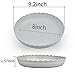 Wave Plant Saucer 10 Packs 8 Inch Plastic Flower Pot Tray Durable Heavy Duty Plant Trays for Indoor and Out Door Plantthumb 4