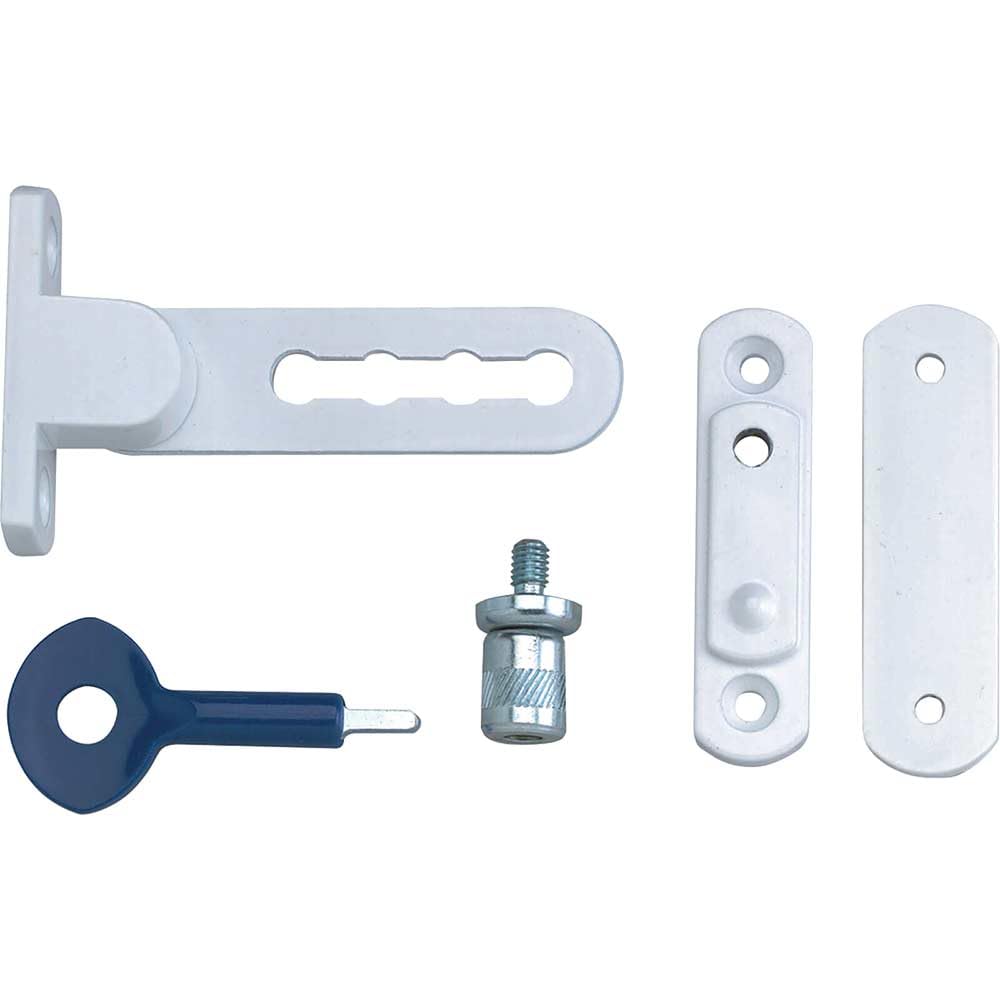 Yale Locks P117 Ventilation Window Lock White Finish