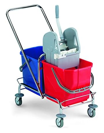 Secchio Hermetic 20 Litri Con Ruote E Strizzino - Per Pulizie E Applicazione Cera - Foto 14