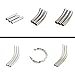 Yumei Jewelry 20 types Metal Tube Assortment for Necklace Bracelet Jewelry Making