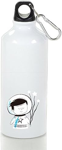 Spaceman Kid Star Relaxation Aluminum Sports Water Bottle