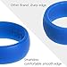 Silicone Wedding Ring, Smartdoo Wedding Band 6 Ring Pack for Men Women Flexible Comfort Sport Love Ring