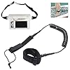 Elinala Surfboard Leash, Sup Zubehör, Coiled Standing Paddleboard Surfboard Knöchelriemen Feste Platte…