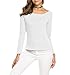 COTTON PICKING GIRLS Women's Long Sleeve t-Shirt Sexy Soft Cotton Top