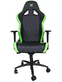 Ferrino XL Green on Black Gaming and Lifestyle Chair by RapidX