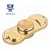 Posife Spinners EDC Fidget Spinner - Premium Quality Brass - Ultra High Speed Bearings - Durable Stainless Steel Buttons - ADHD Focus Toy - Smooth 2-5 Minute Spins