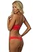 Velvet Kitten Sultry Bra for Women B24888 36C Red