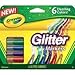 Crayola (2-Pack) Glitter Markers 6 Pack 58-8629